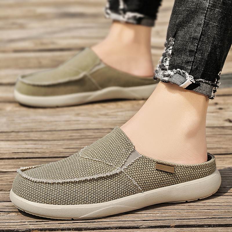 Men'S Shoes Slip On - Zapatos de lona para hombre, zapatos
