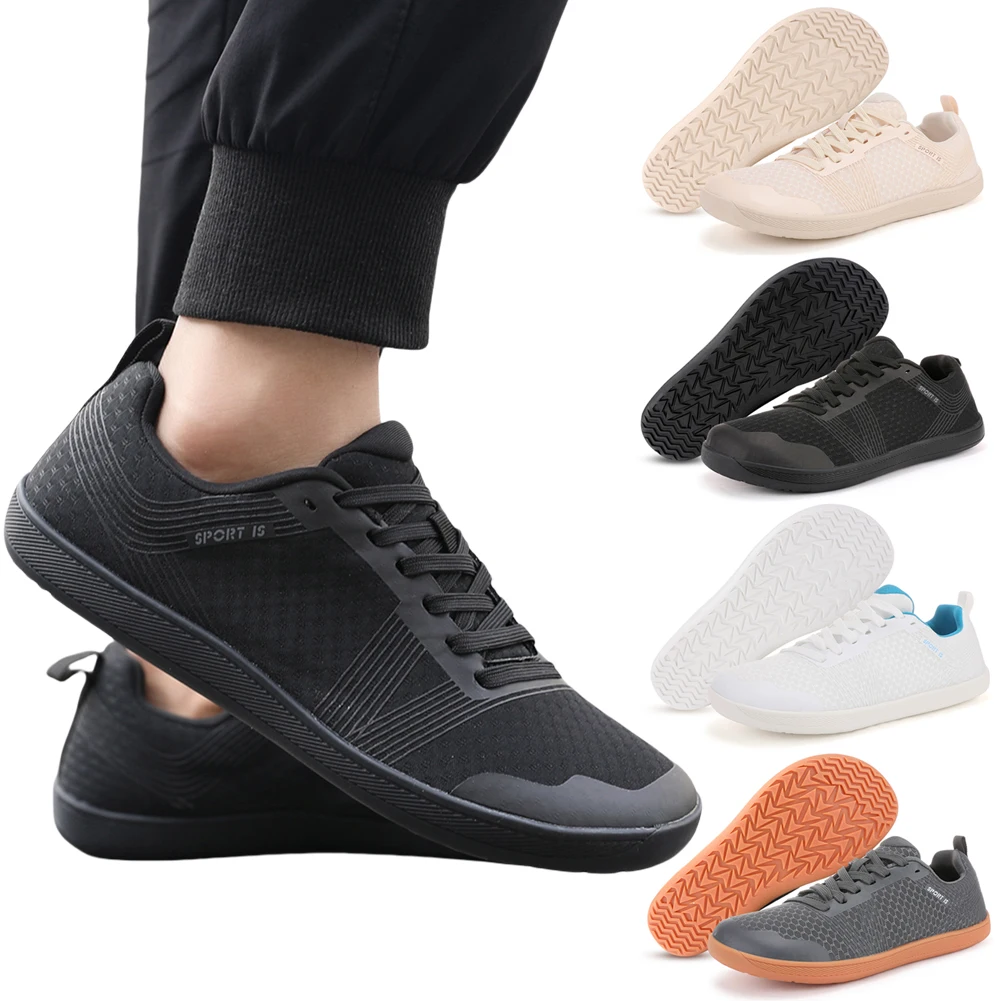 Men Shoes Trainers - Zapatos minimalistas descalzos, zapatos de entrenamiento