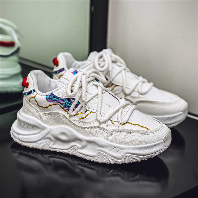 Men Shoes Running - Zapatillas deportivas tejidas de verano para