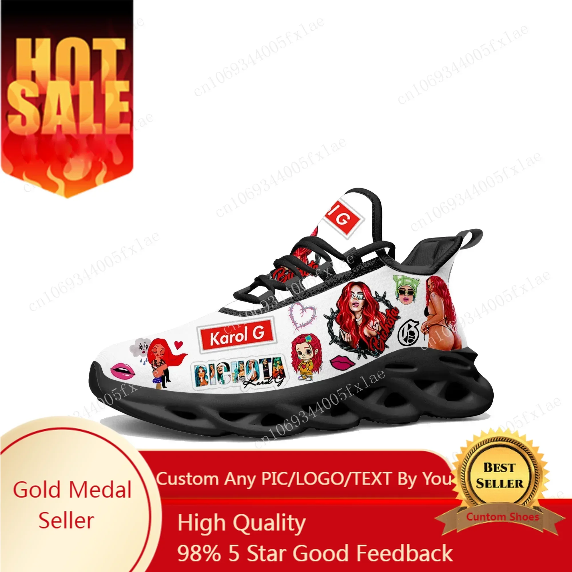 Men Shoes Running - Zapatillas Deportivas Karol G Bichota para