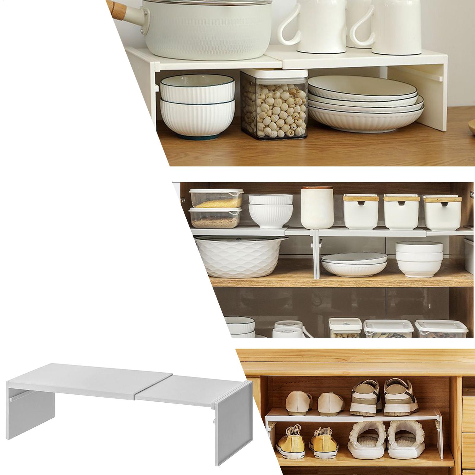 Men Shoes Rack - Estante extensible para cocina, organizador de