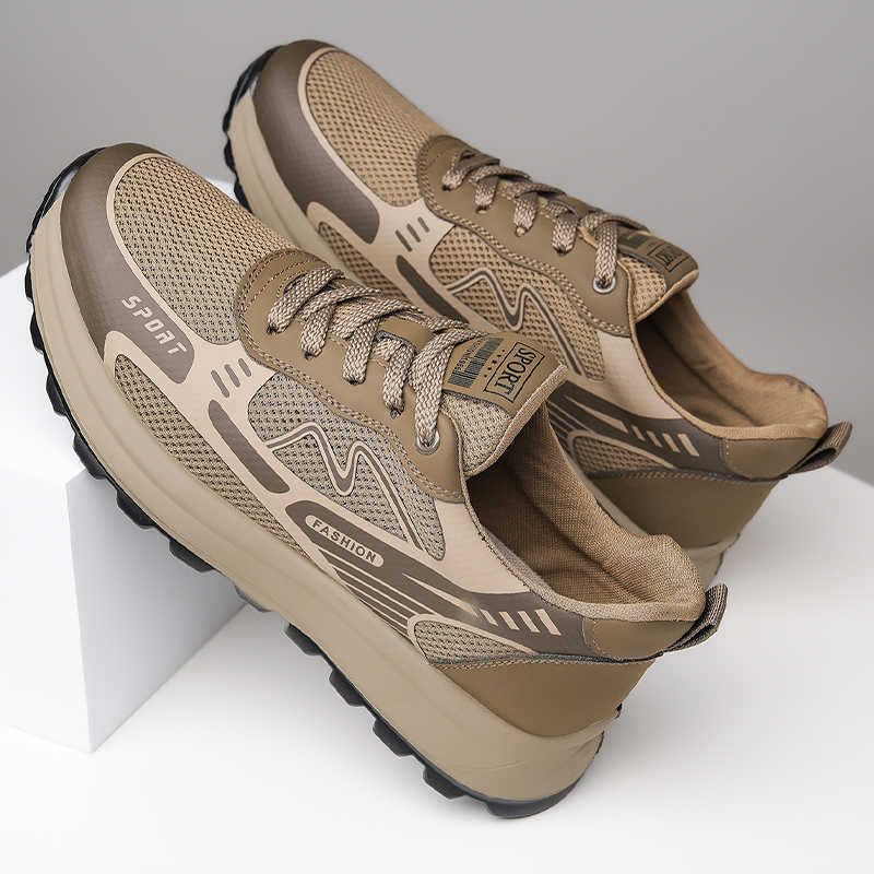 Botas altas perforadas con cor - Men Shoes Trainers reseña y precio