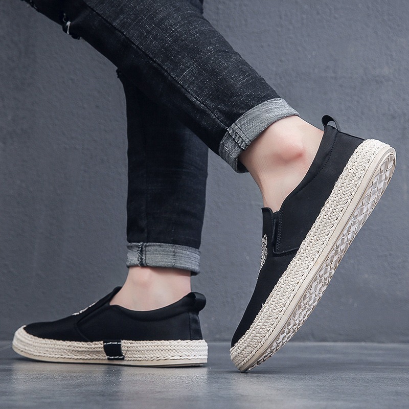 Zapatos transpirables negros p - Men'S Shoes Slip On reseña y precio