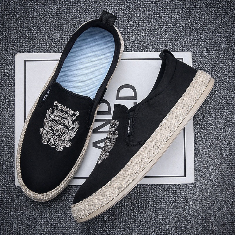 Zapatos transpirables negros p - Men'S Shoes Slip On reseña y precio