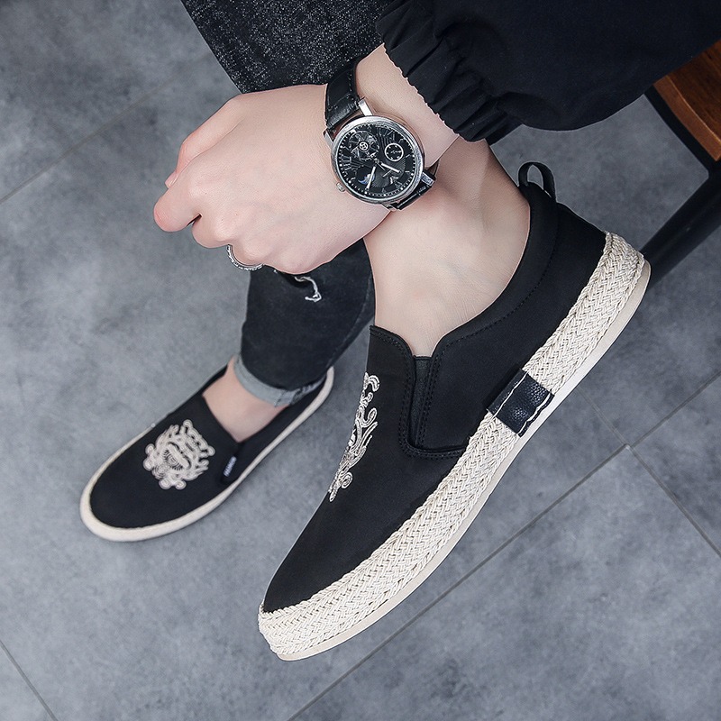 Zapatos transpirables negros p - Men'S Shoes Slip On reseña y precio