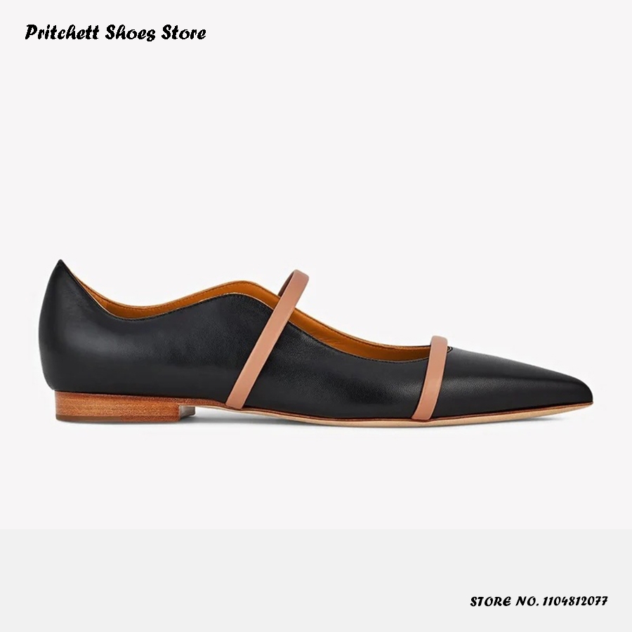 Bailarinas de cuero con doble  - Men'S Shoes Slip On reseña y precio