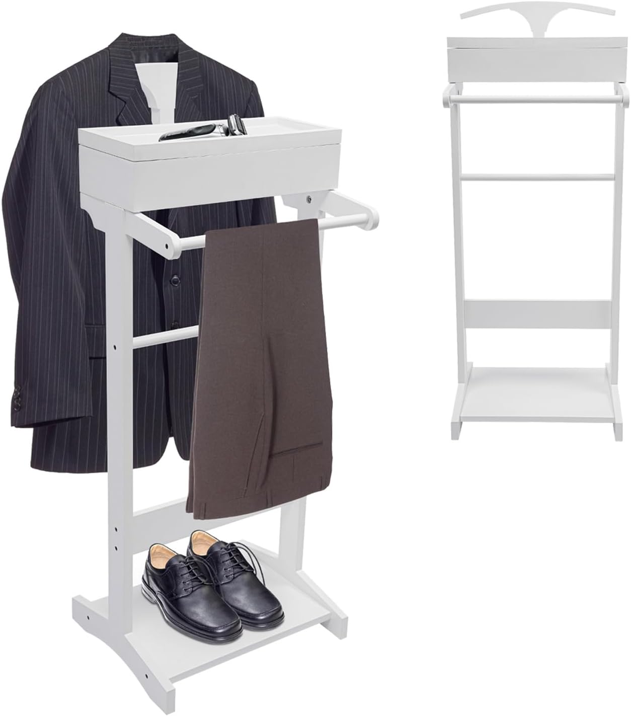 Perchero de madera para hombre - Men Shoes Rack reseña y precio