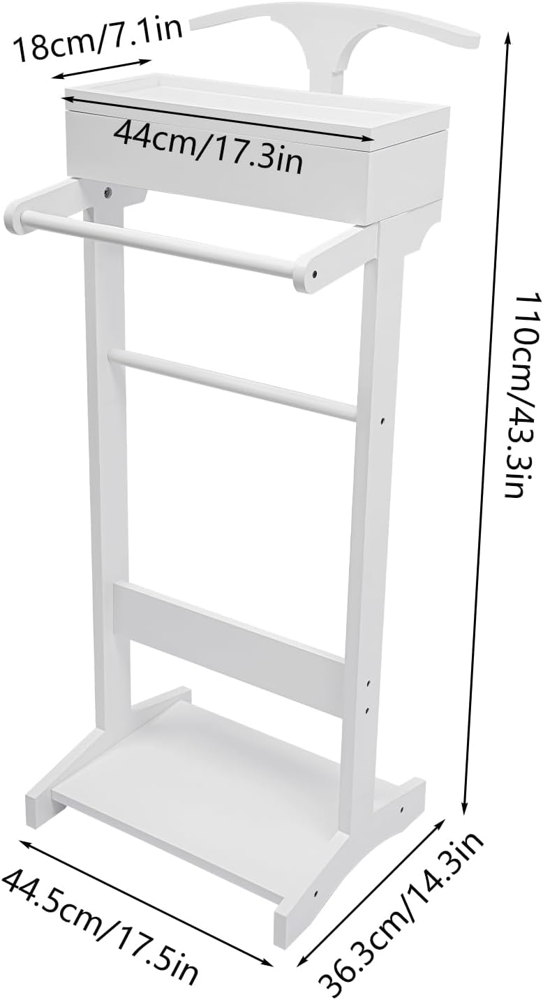 Perchero de madera para hombre - Men Shoes Rack reseña y precio