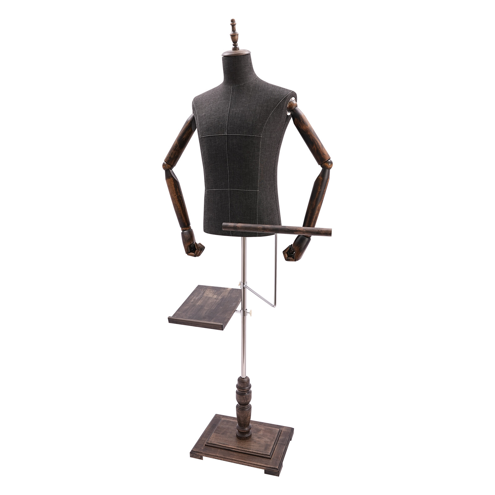Maniquí masculino con brazos,  - Men Shoes Rack reseña y precio