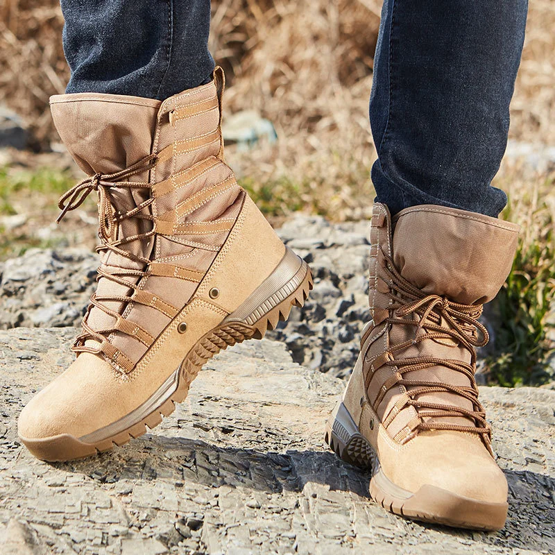 Botas tácticas de desierto de  - Men Shoes Eu To Us Size reseña y precio