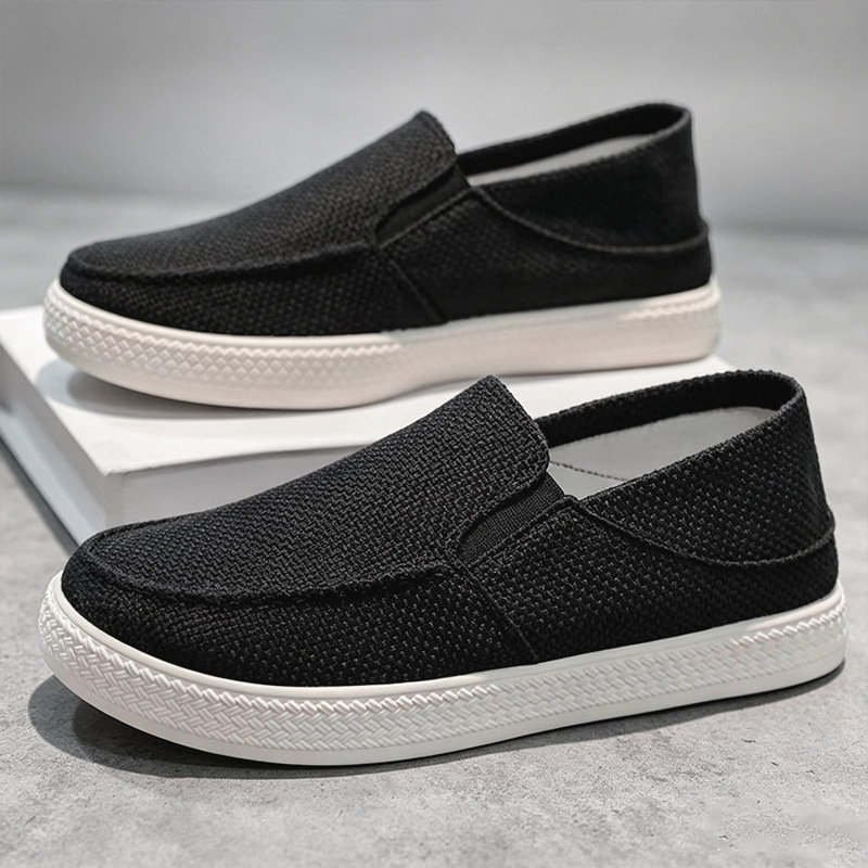 Mocasines de lino para hombre, - Men'S Shoes Slip On reseña y precio