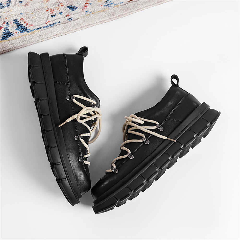 Botas deportivas de tacón grue - Men Shoes Name reseña y precio