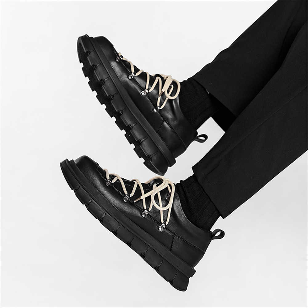Botas deportivas de tacón grue - Men Shoes Name reseña y precio