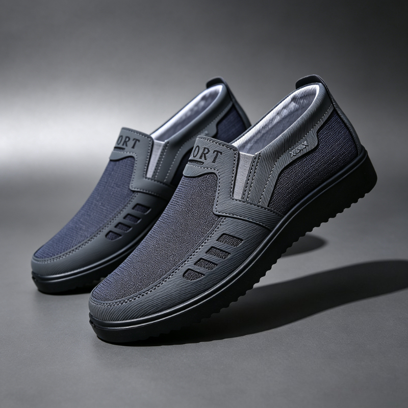 Mocasines de lona sin cordones - Men Shoes Ecco reseña y precio